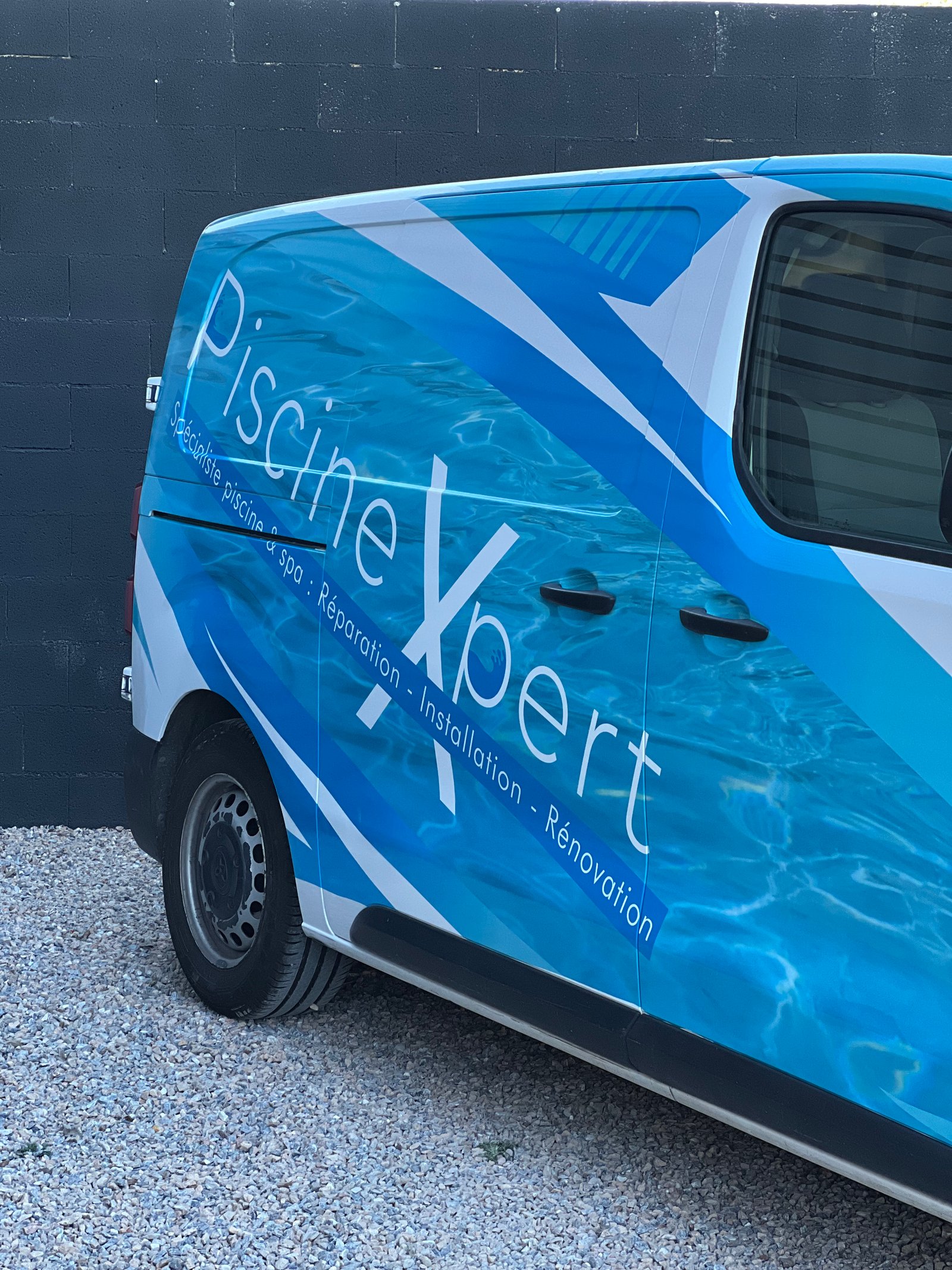 Détail covering PiscineXpert
